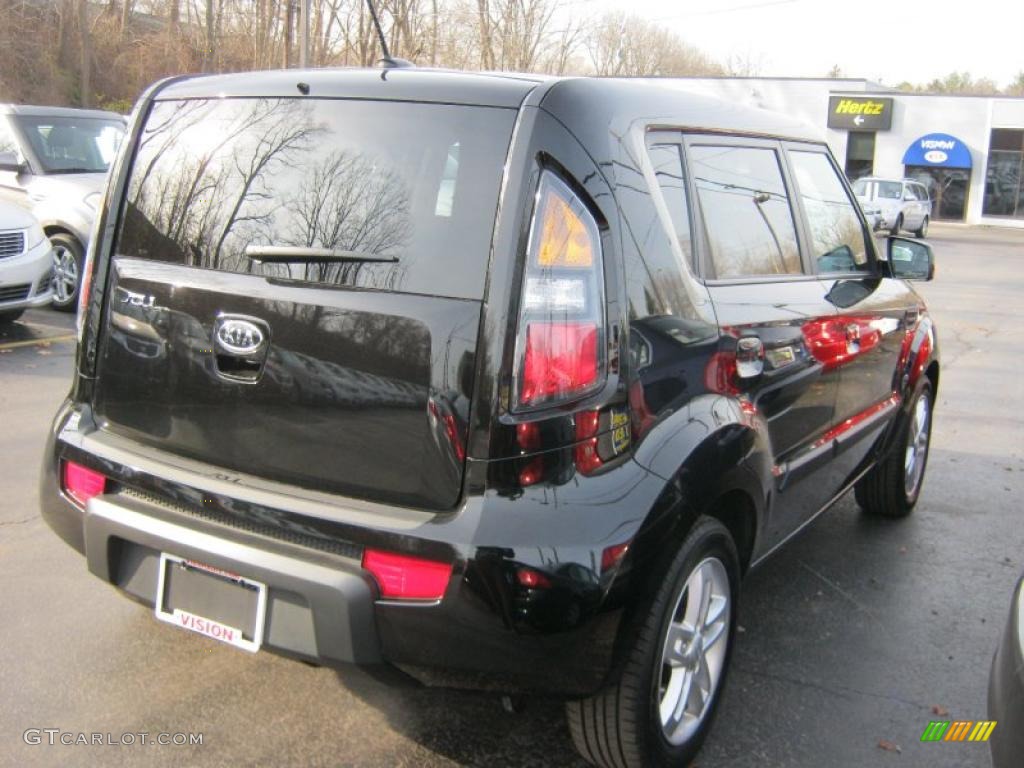 Shadow Black 2010 Kia Soul + Exterior Photo #40053362