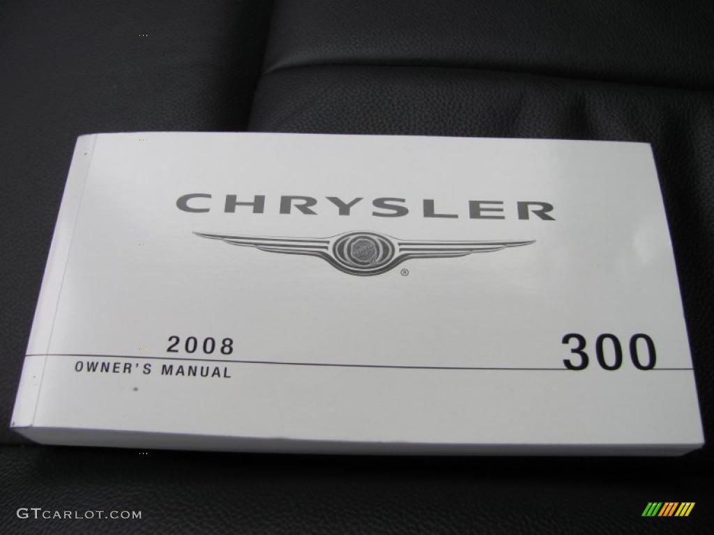 2008 300 Limited AWD - Brilliant Black Crystal Pearl / Dark Slate Gray photo #4