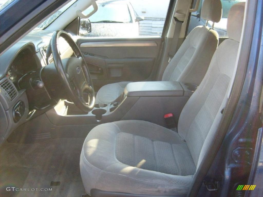 2004 Explorer XLT 4x4 - Dark Blue Pearl Metallic / Graphite photo #10