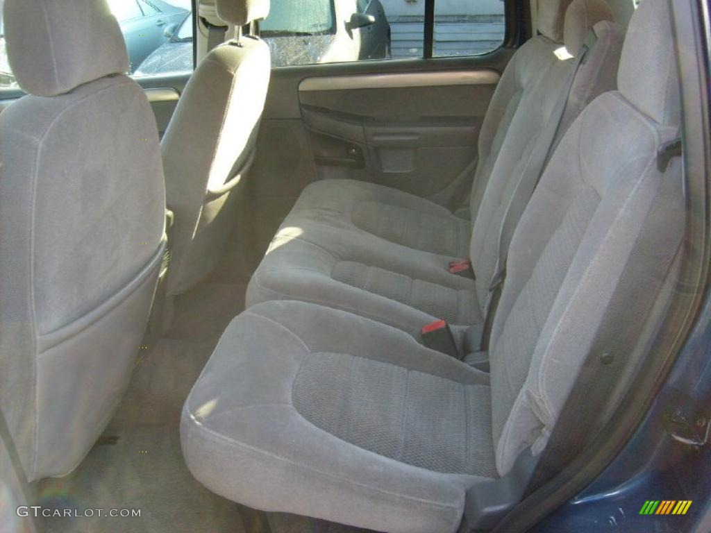 2004 Explorer XLT 4x4 - Dark Blue Pearl Metallic / Graphite photo #14