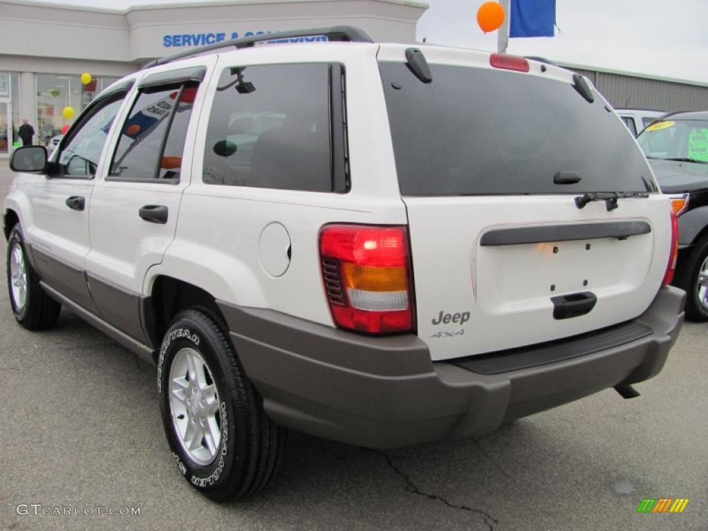 2003 Grand Cherokee Laredo 4x4 - Stone White / Taupe photo #15