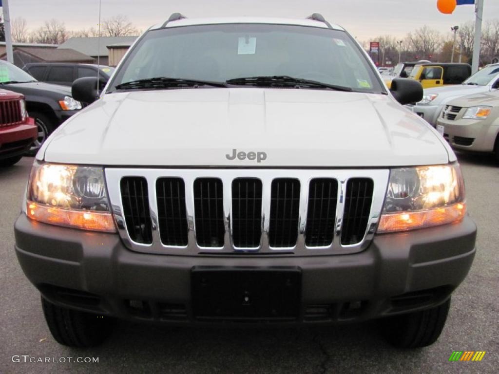 2003 Grand Cherokee Laredo 4x4 - Stone White / Taupe photo #19