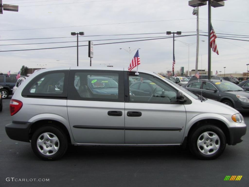 Bright Silver Metallic 2003 Dodge Caravan SE Exterior Photo #40054485