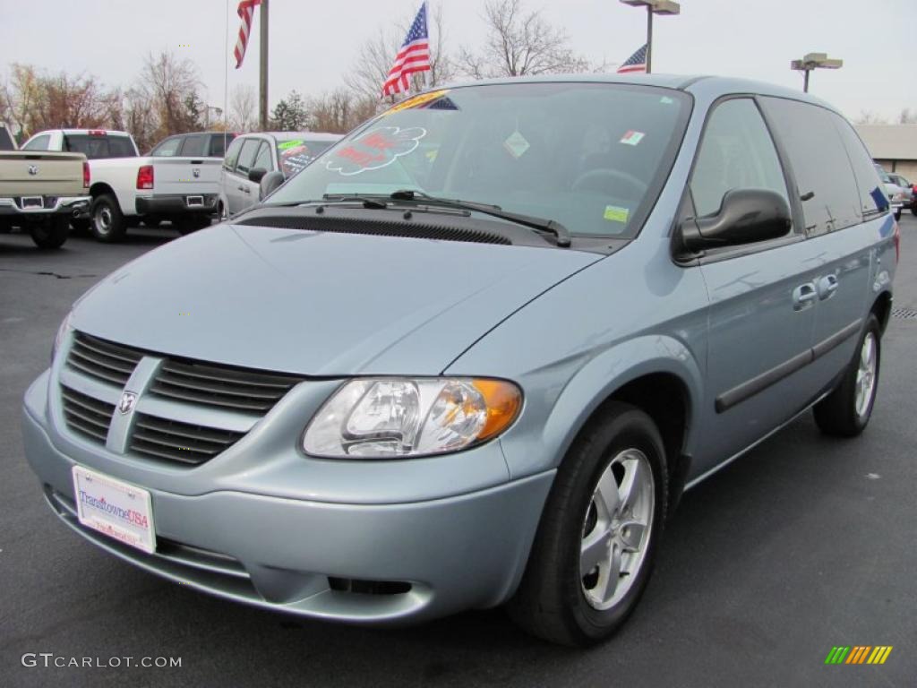 Butane Blue Pearl Dodge Caravan