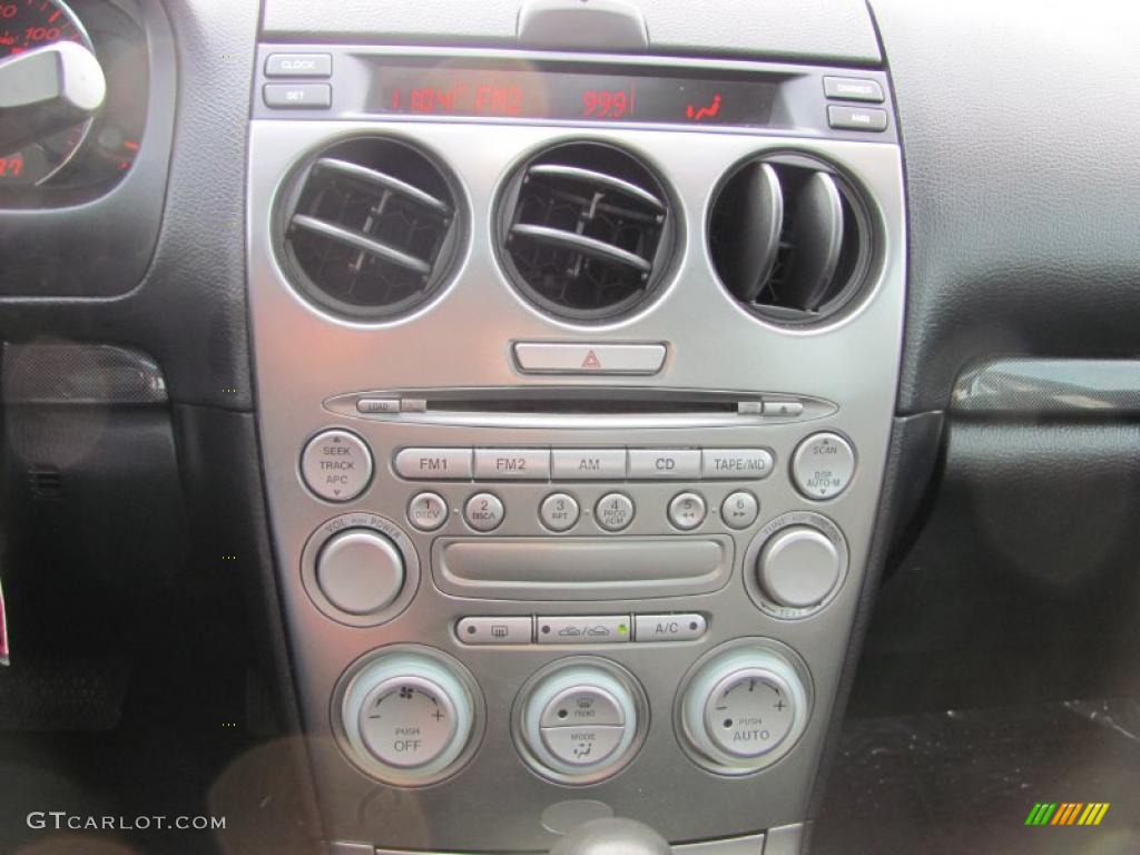 2004 MAZDA6 s Sport Sedan - Blazing Copper Metallic / Black photo #11