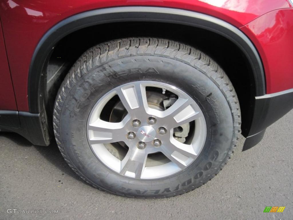 2007 Acadia SLT - Red Jewel Tintcoat / Titanium photo #12