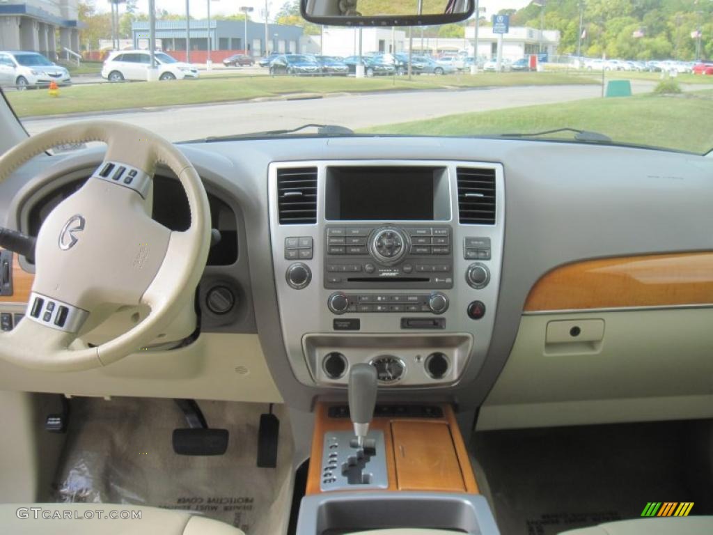 2009 Infiniti QX 56 Wheat Dashboard Photo #40055300