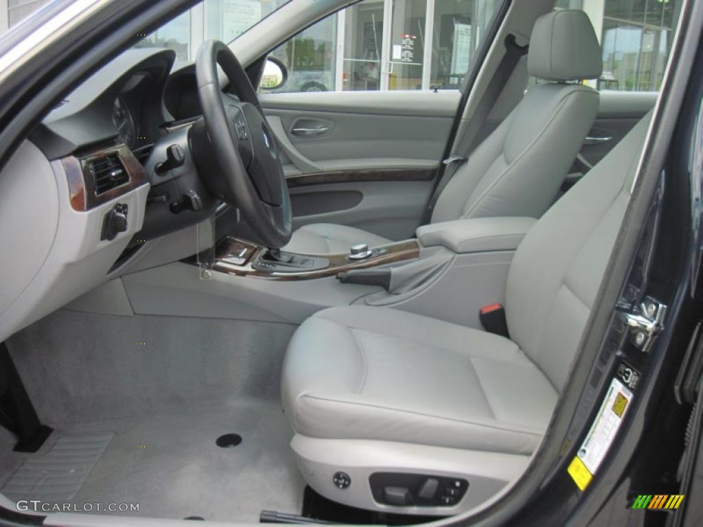 2007 3 Series 335i Sedan - Monaco Blue Metallic / Grey photo #8