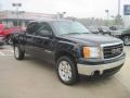 2008 Onyx Black GMC Sierra 1500 SLE Crew Cab  photo #2