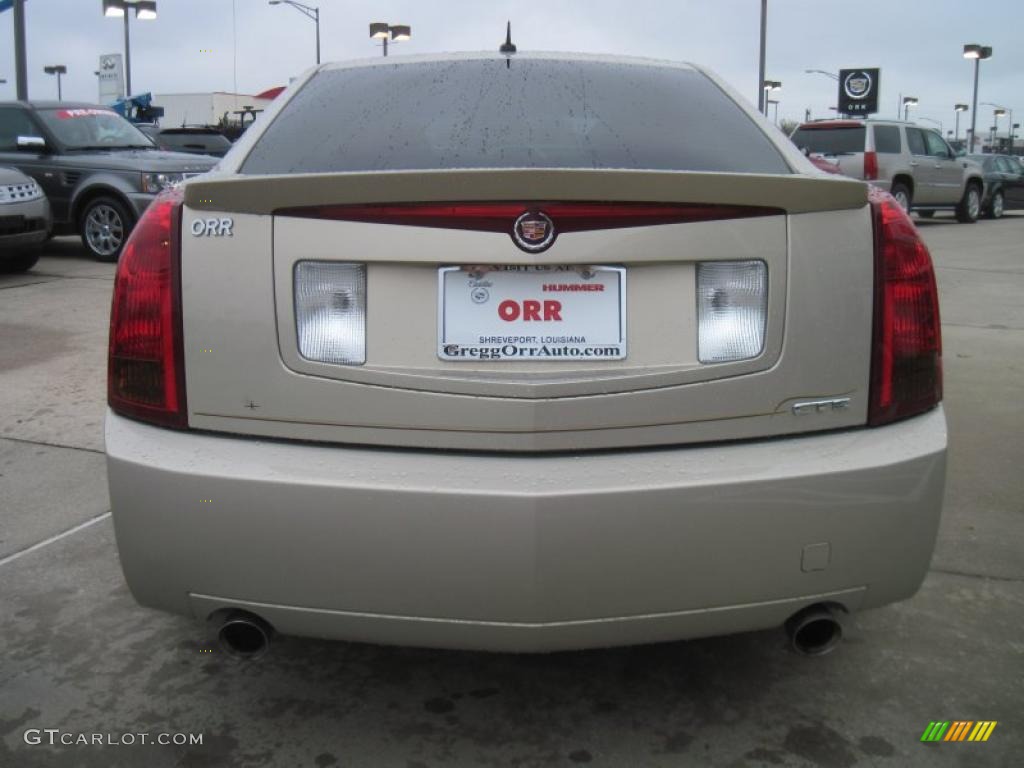 2007 CTS Sedan - Gold Mist / Cashmere photo #6
