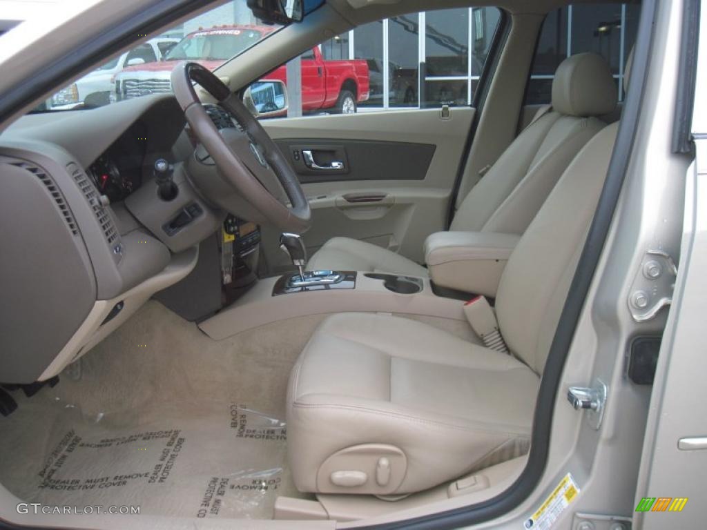 2007 CTS Sedan - Gold Mist / Cashmere photo #8