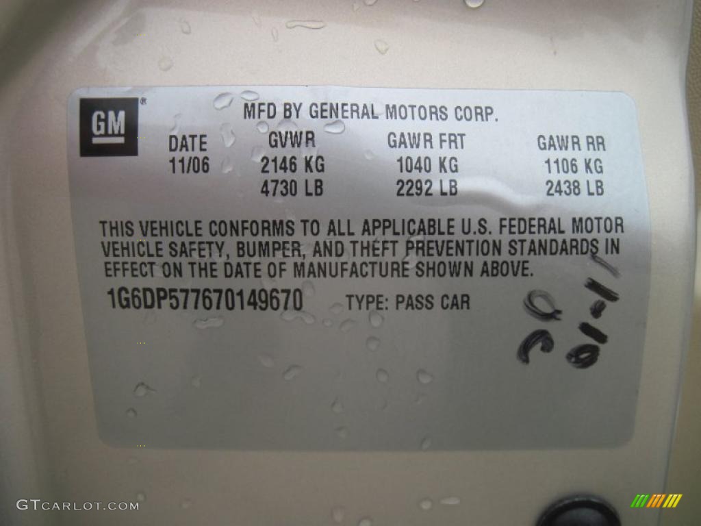 2007 CTS Sedan - Gold Mist / Cashmere photo #12