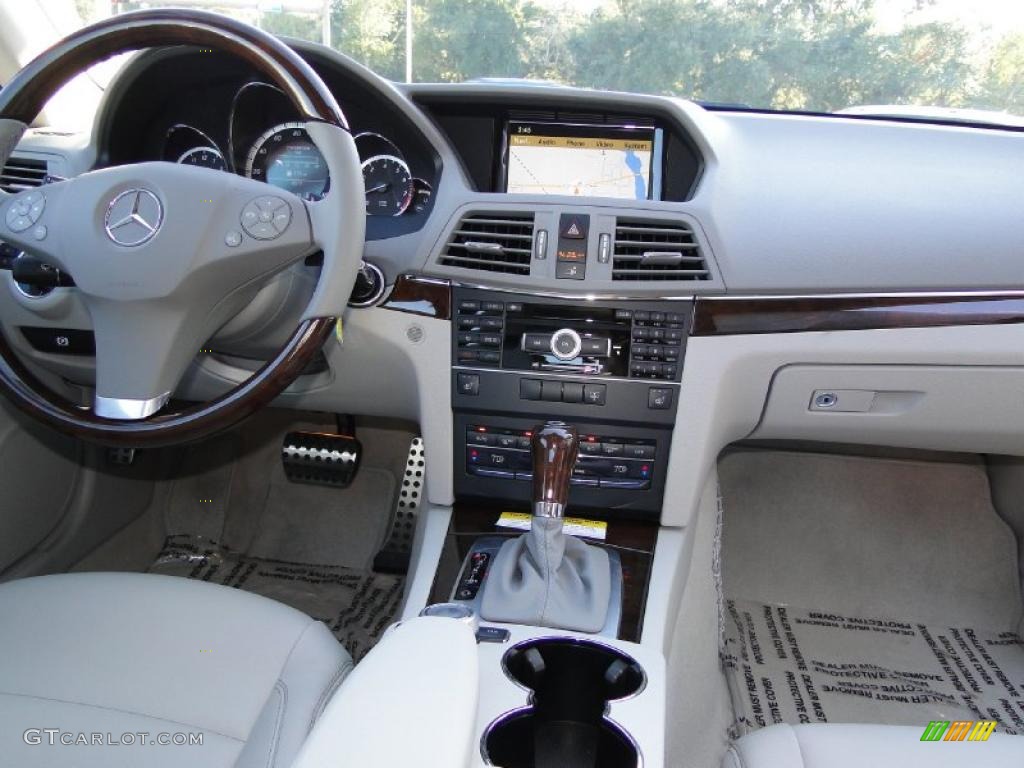 2011 E 350 Coupe - Palladium Silver Metallic / Ash/Dark Grey photo #7