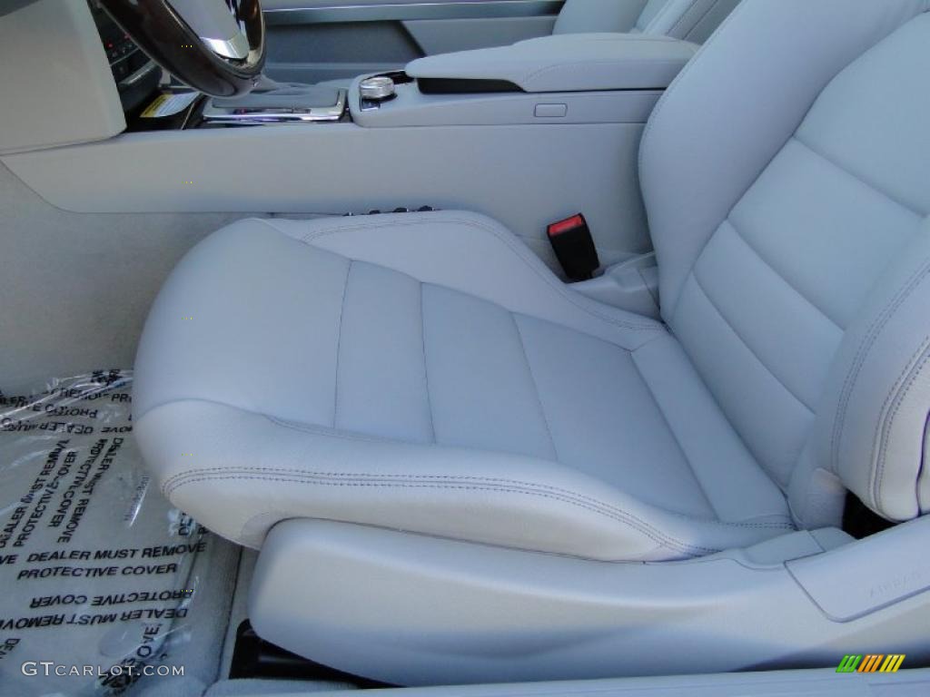 2011 E 350 Coupe - Palladium Silver Metallic / Ash/Dark Grey photo #12