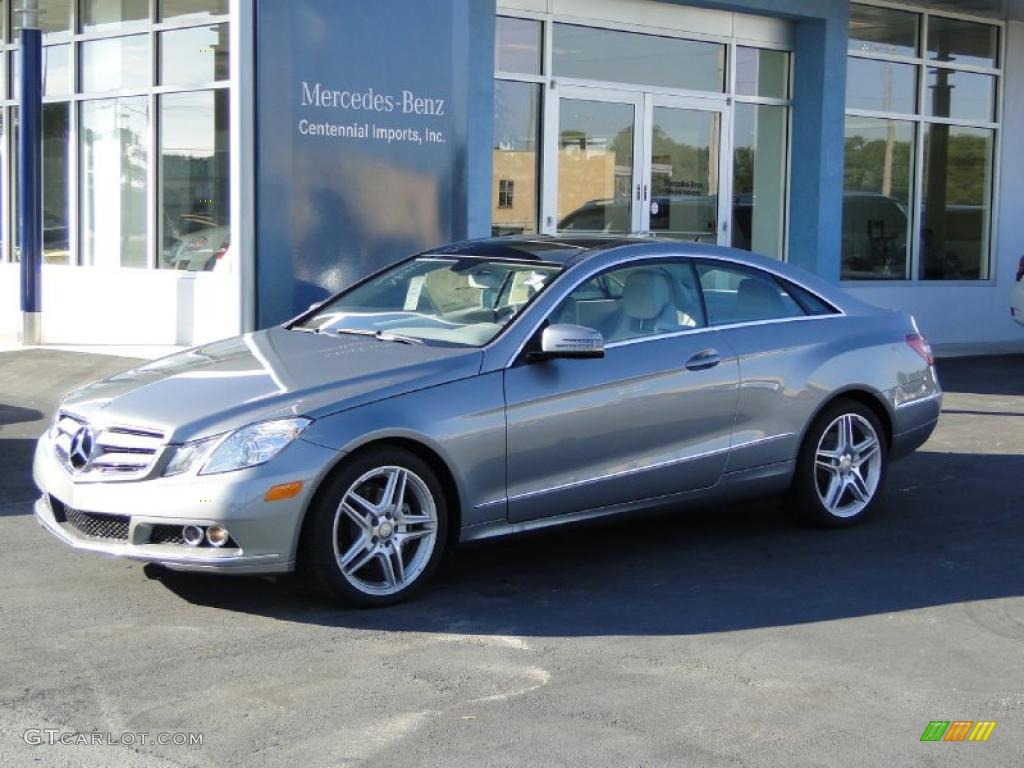 2011 E 350 Coupe - Palladium Silver Metallic / Ash/Dark Grey photo #14