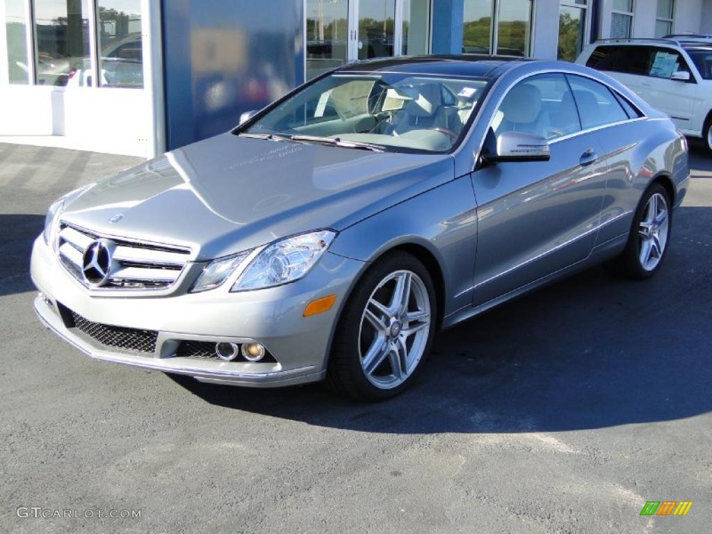 2011 E 350 Coupe - Palladium Silver Metallic / Ash/Dark Grey photo #15