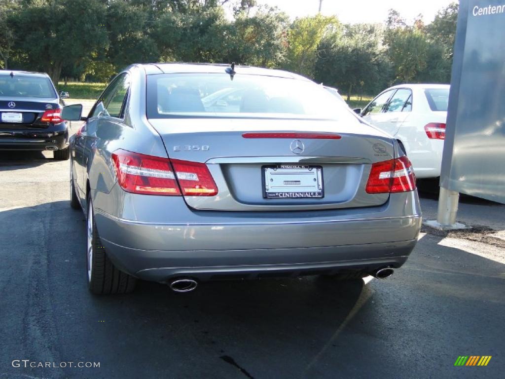 2011 E 350 Coupe - Palladium Silver Metallic / Ash/Dark Grey photo #16