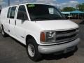 Summit White 2002 Chevrolet Express 3500 Extended Commercial Van