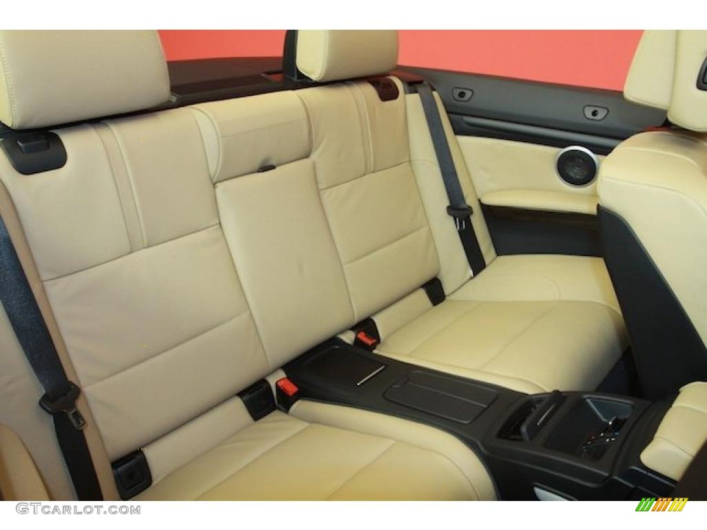 Bamboo Beige Novillo Leather Interior 2009 BMW M3 Convertible Photo #40059523