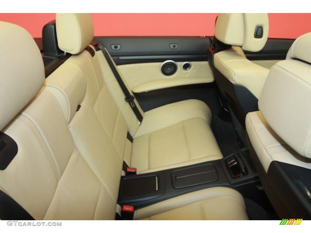 Bamboo Beige Novillo Leather Interior 2009 BMW M3 Convertible Photo #40059535