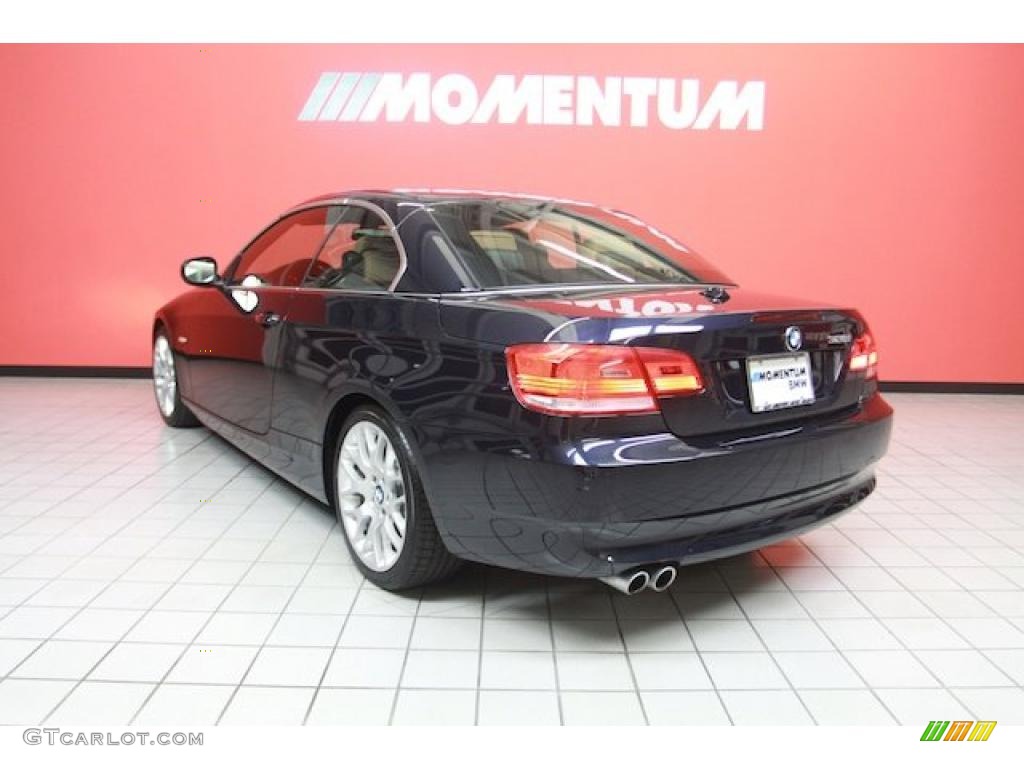 2010 3 Series 328i Convertible - Monaco Blue Metallic / Saddle Brown Dakota Leather photo #3