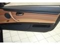 Saddle Brown Dakota Leather Door Panel Photo for 2010 BMW 3 Series #40059971