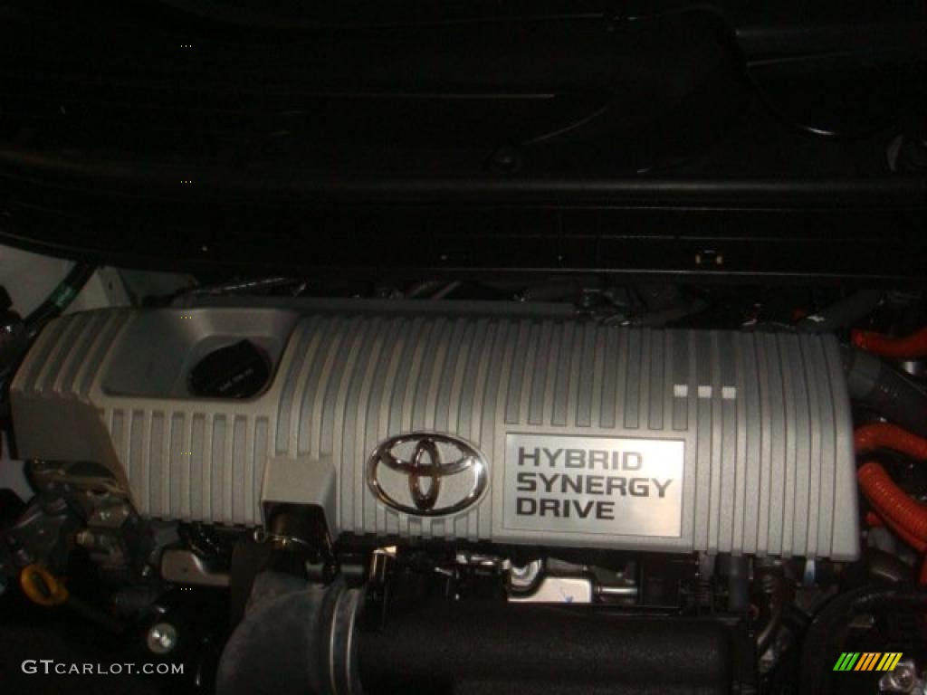 2010 Prius Hybrid III - Blizzard White Pearl / Misty Gray photo #18