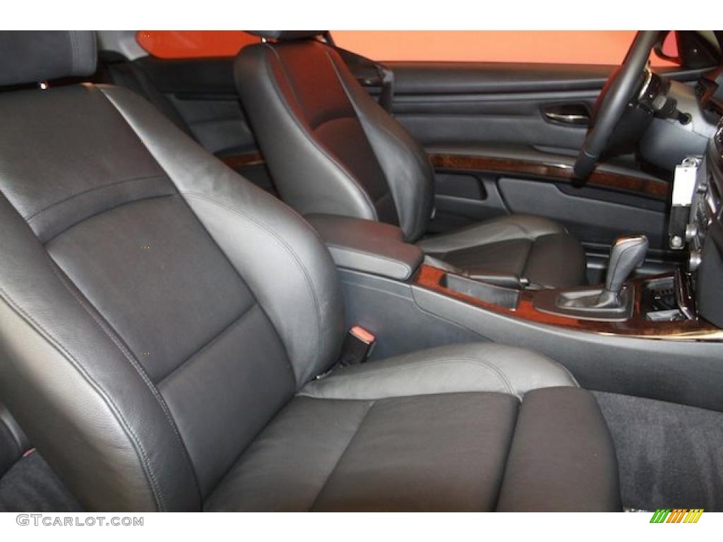 2008 3 Series 335i Coupe - Titanium Silver Metallic / Black photo #6