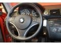 Black 2008 BMW 1 Series 128i Coupe Steering Wheel