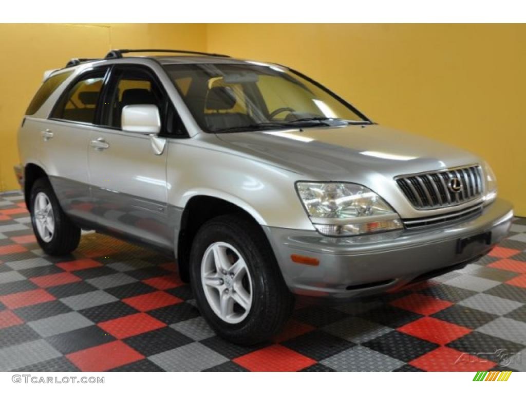 2001 RX 300 AWD - Millennium Silver Metallic / Black photo #1