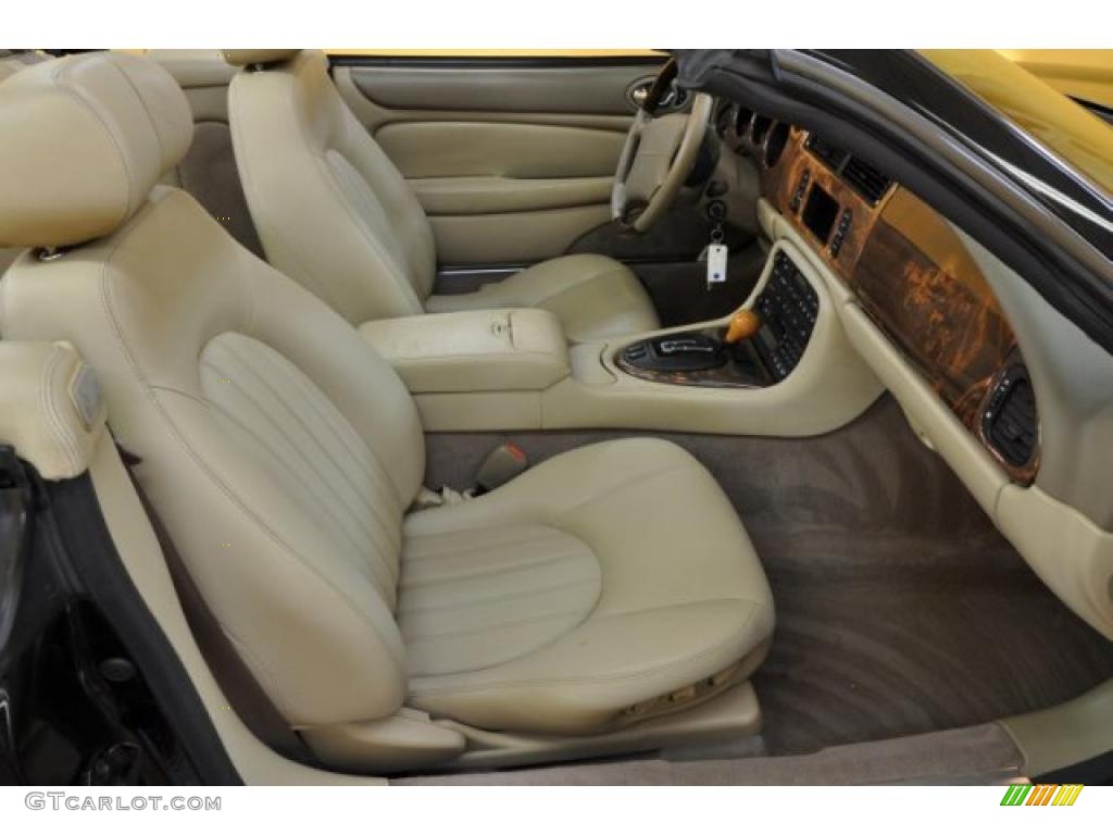 Cashmere Interior 2001 Jaguar XK XK8 Convertible Photo #40063075