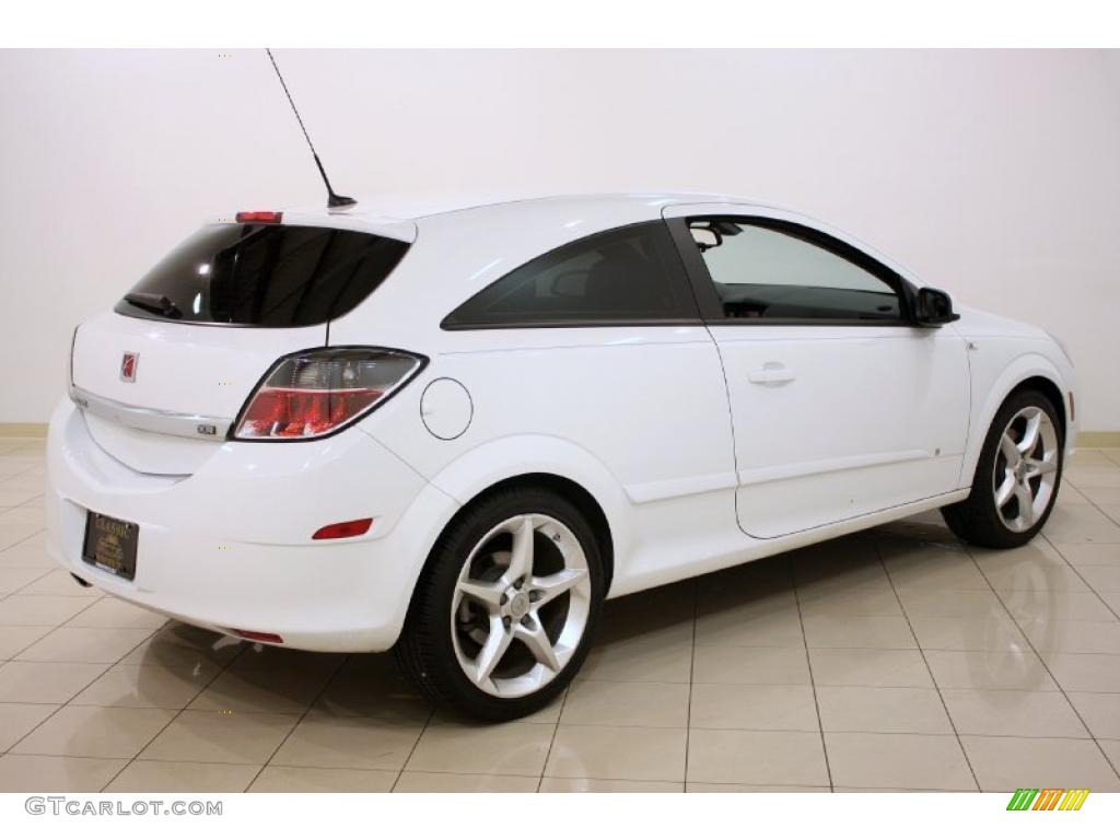 2008 Astra XR Coupe - Arctic White / Charcoal photo #7