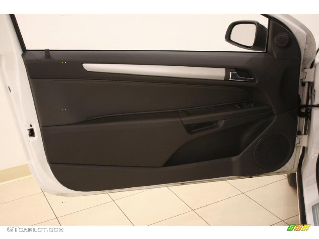 2008 Saturn Astra XR Coupe Charcoal Door Panel Photo #40064871
