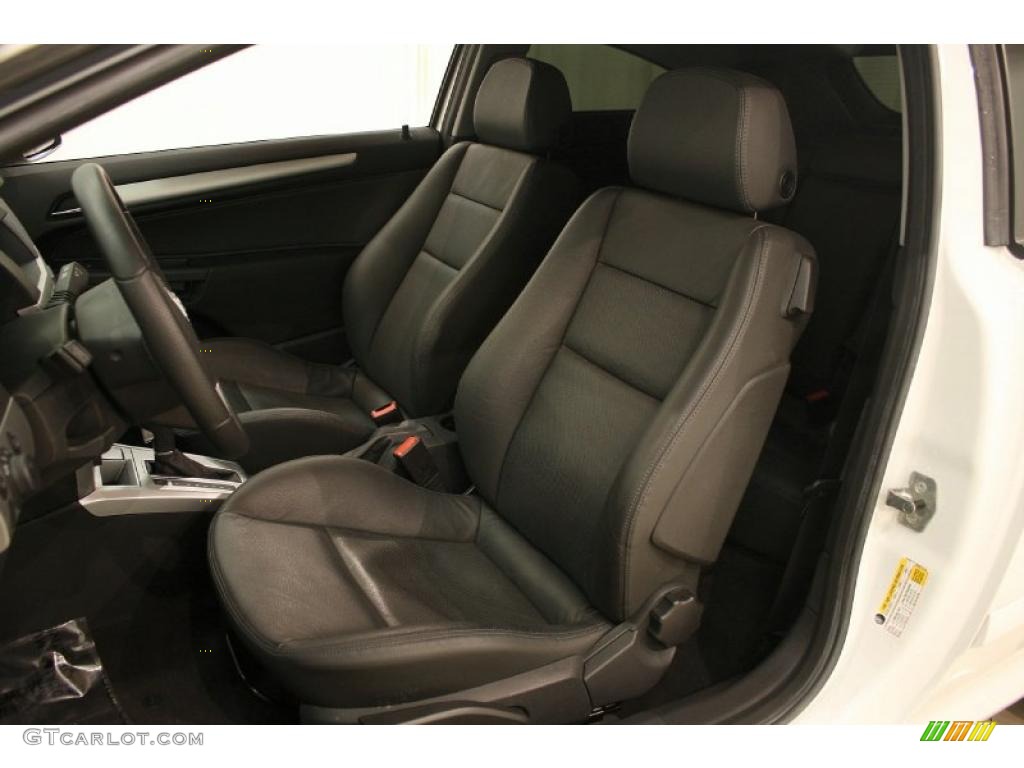 Charcoal Interior 2008 Saturn Astra XR Coupe Photo #40064887