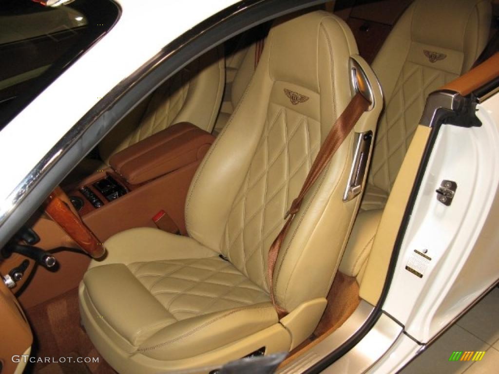 Saffron Interior 2007 Bentley Continental GT Mulliner Photo #40067143