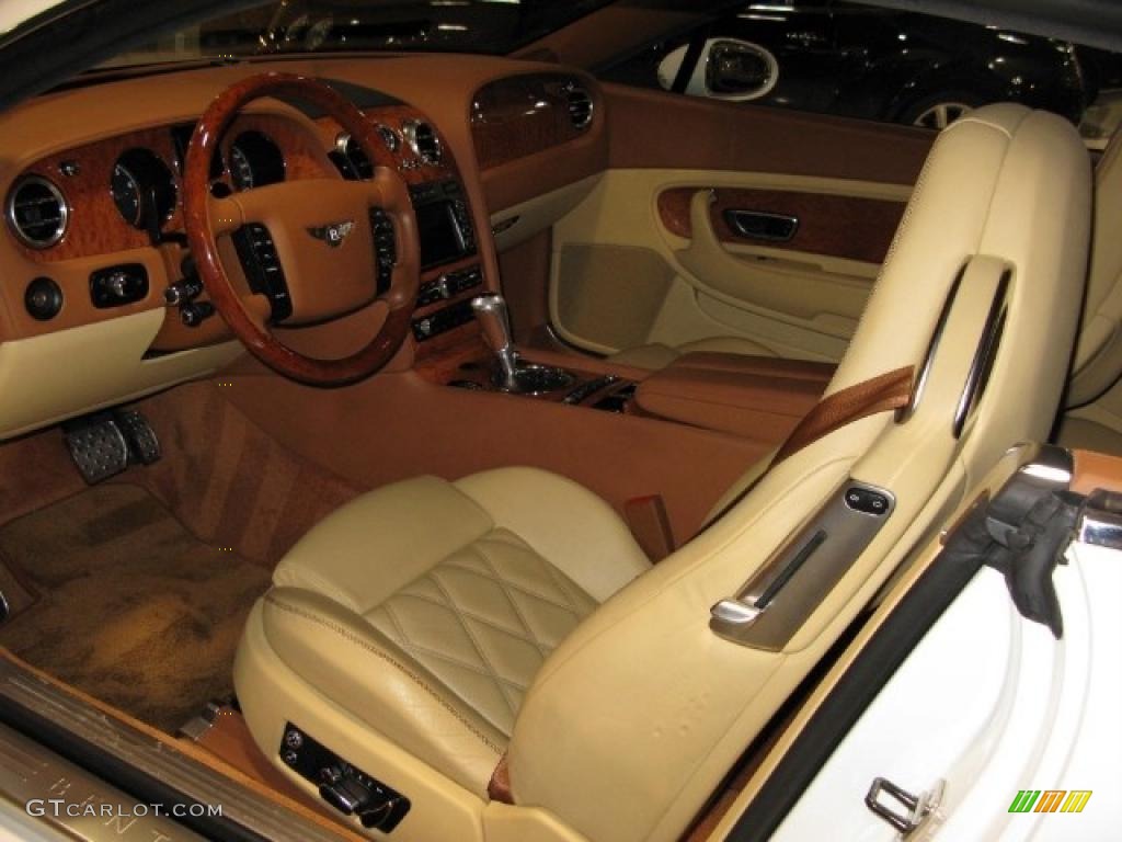 Saffron Interior 2007 Bentley Continental GT Mulliner Photo #40067171