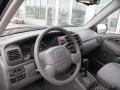 Medium Gray 2000 Chevrolet Tracker 4WD Hard Top Interior Color