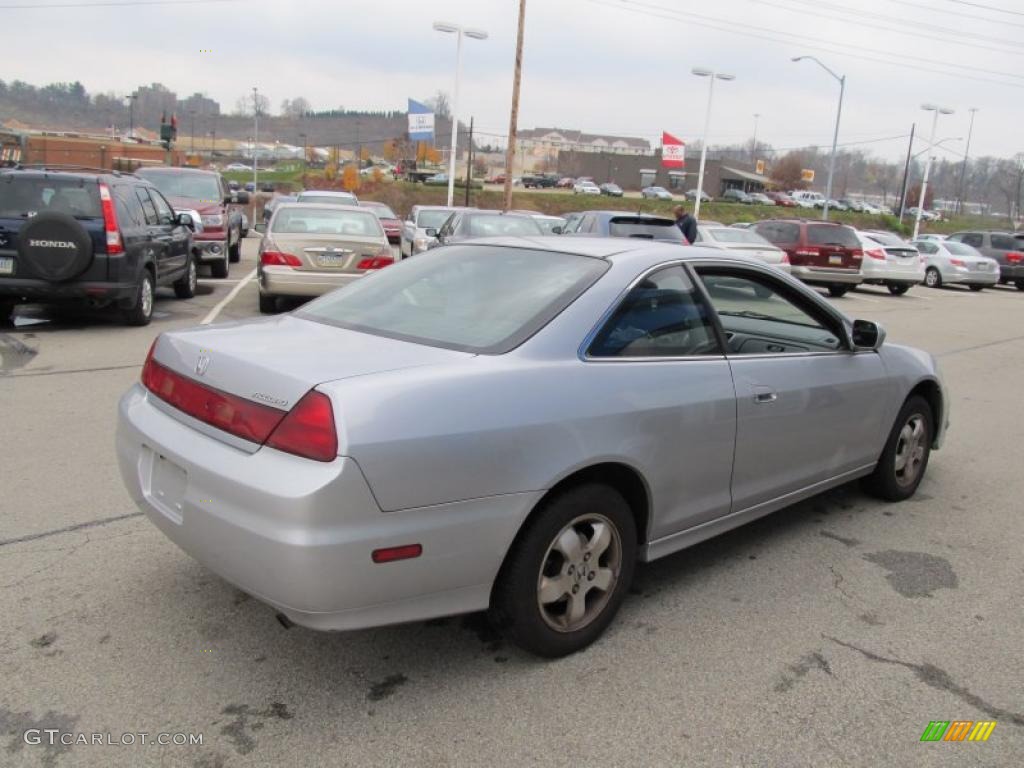 2002 Accord EX Coupe - Satin Silver Metallic / Charcoal photo #6