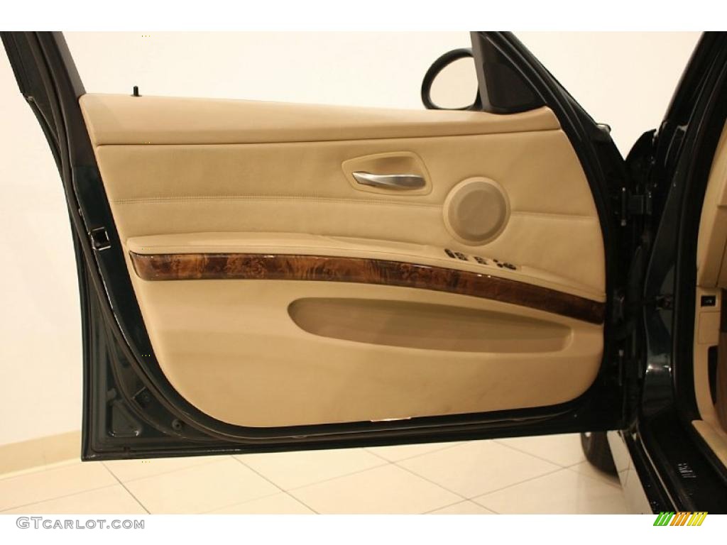 2006 3 Series 325xi Sedan - Deep Green Metallic / Beige Dakota Leather photo #8