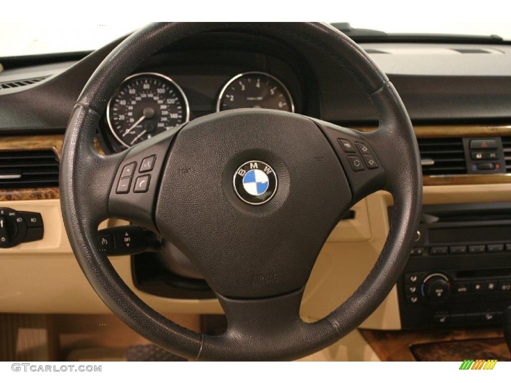 2006 3 Series 325xi Sedan - Deep Green Metallic / Beige Dakota Leather photo #13