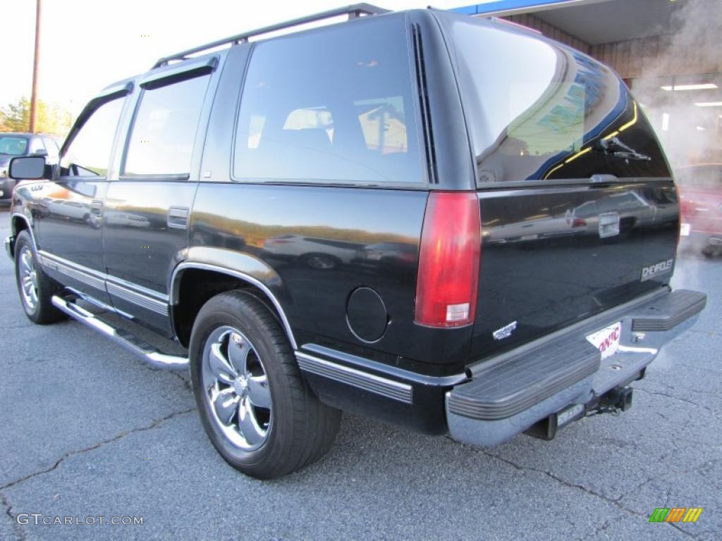 1995 Tahoe LT - Onyx Black / Tan photo #5