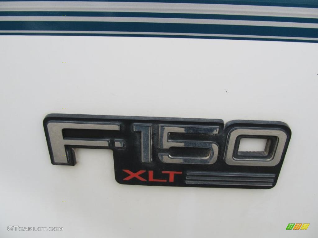 1996 Ford F150 XLT Regular Cab 4x4 Marks and Logos Photo #40072191