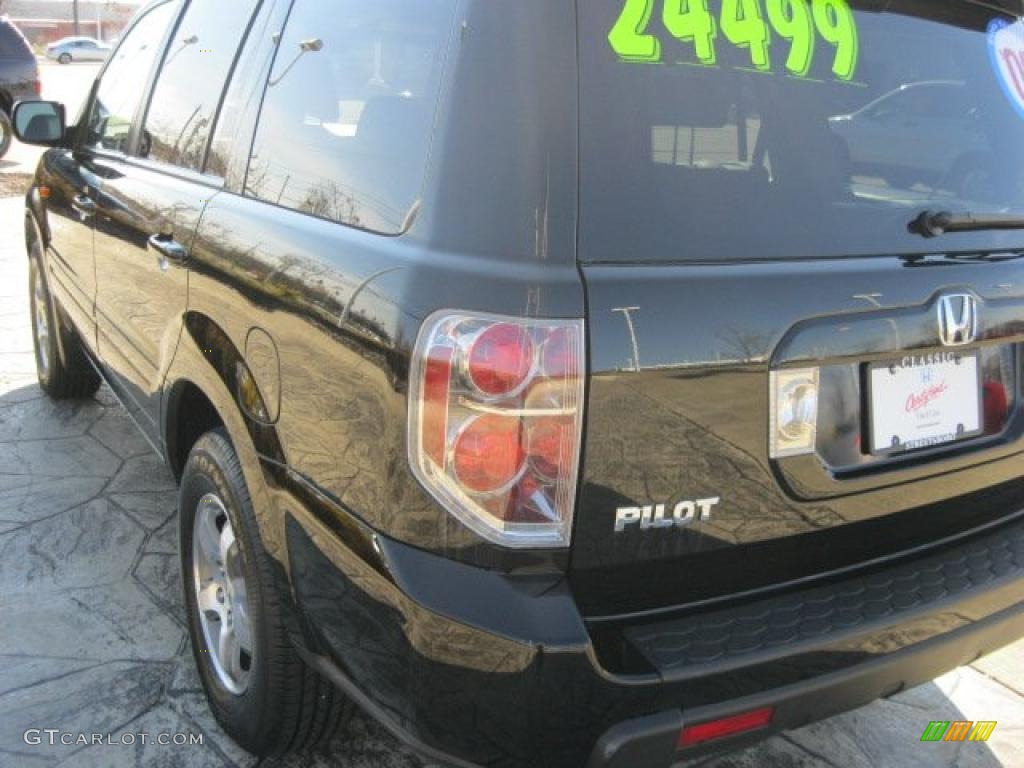 2008 Pilot EX-L 4WD - Formal Black / Gray photo #9