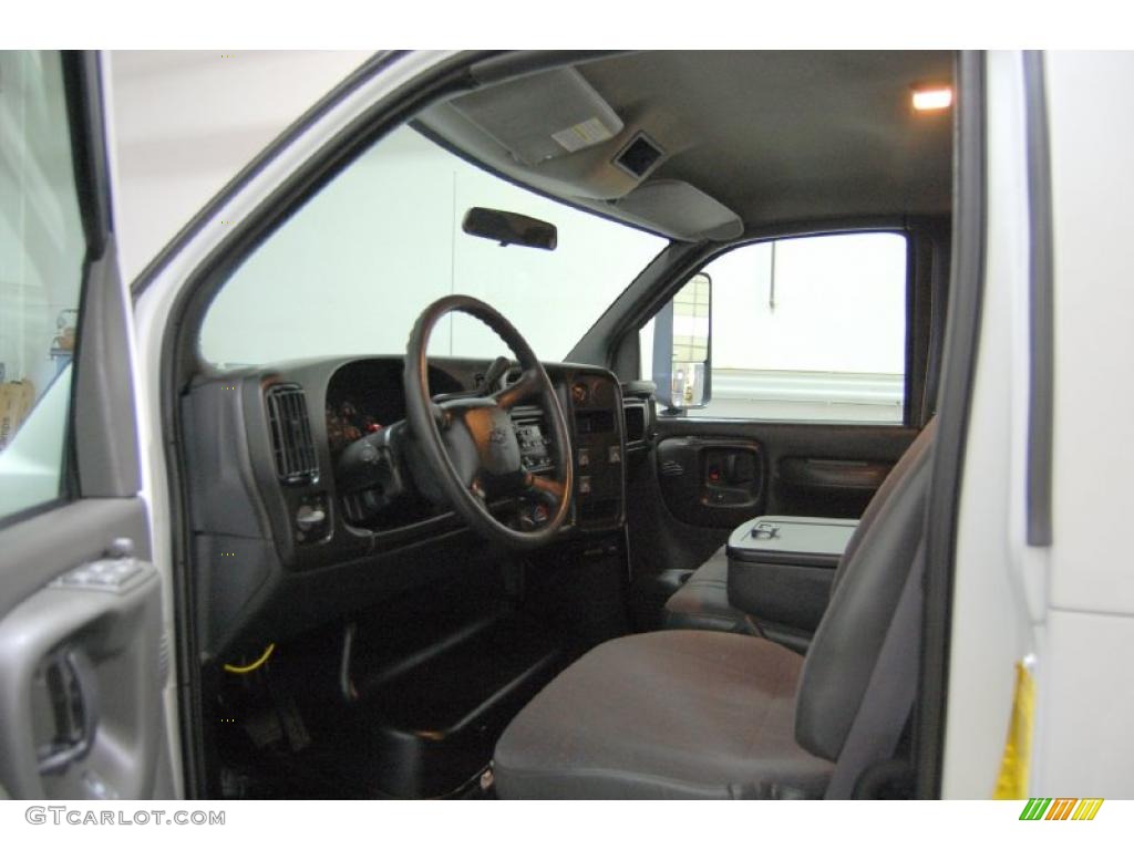 Gray Interior 2006 Chevrolet C Series Kodiak C4500 Crew Cab Chassis Photo #40074967