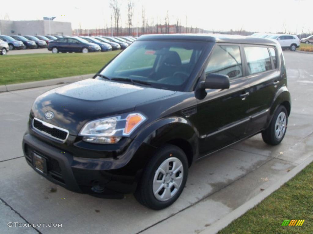 Shadow Black 2011 Kia Soul 1.6 Exterior Photo #40075295