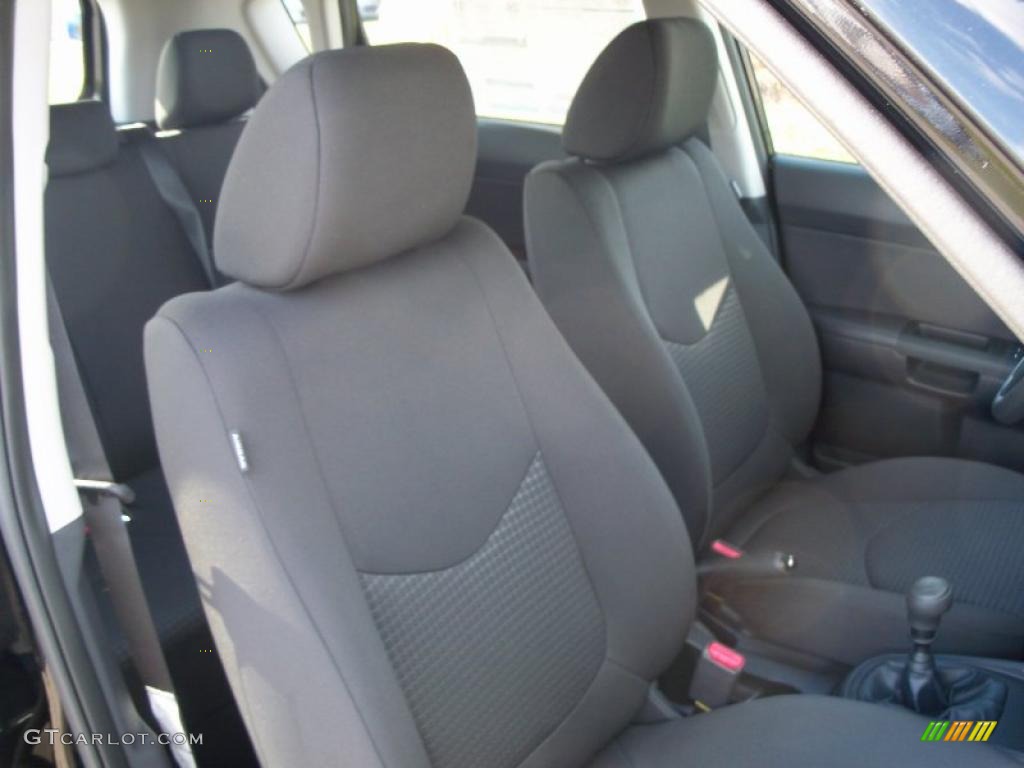 Black Cloth Interior 2011 Kia Soul 1.6 Photo #40075459