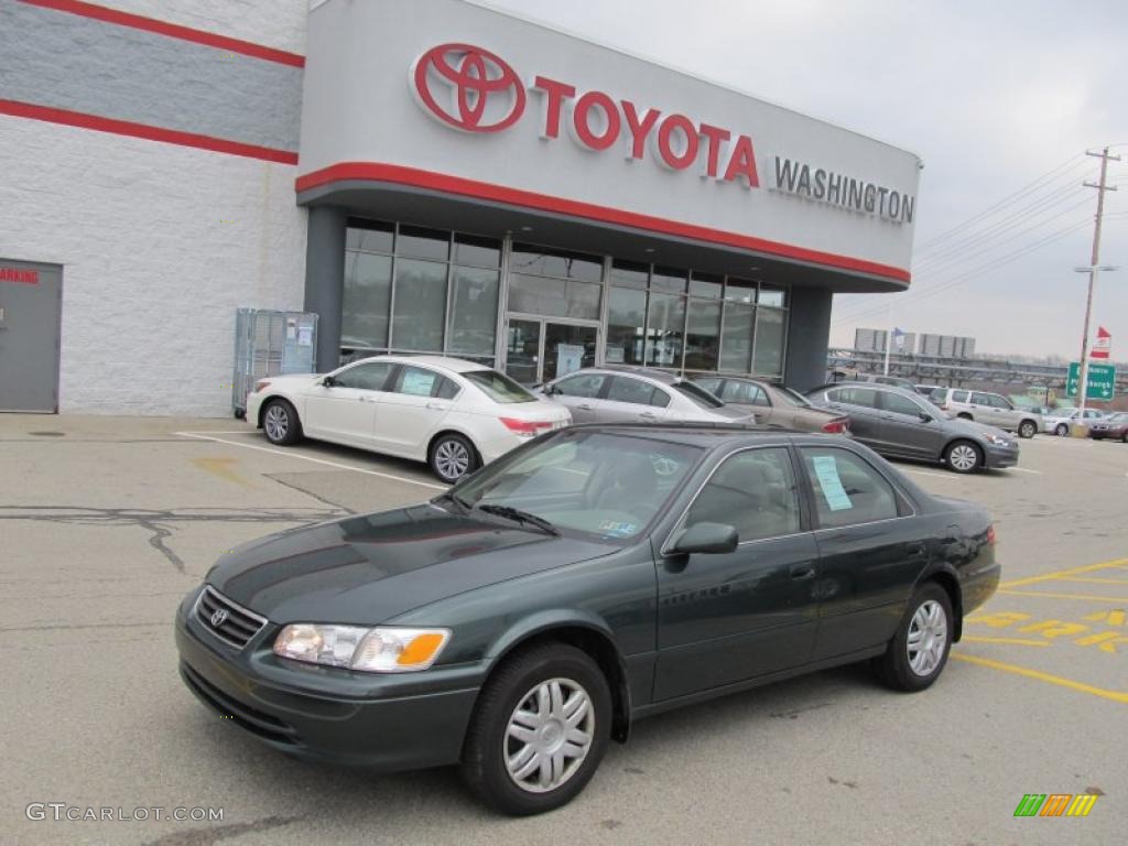 2000 Camry LE V6 - Woodland Pearl / Oak photo #1