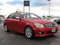 2009 Mars Red Mercedes-Benz C 300 4Matic Sport  photo #3