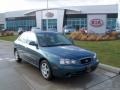 Ocean Blue 2001 Hyundai Elantra GLS