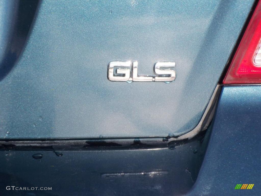 2001 Elantra GLS - Ocean Blue / Beige photo #9